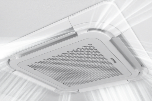 Hisense Cassette - 360degree Round Air Supply