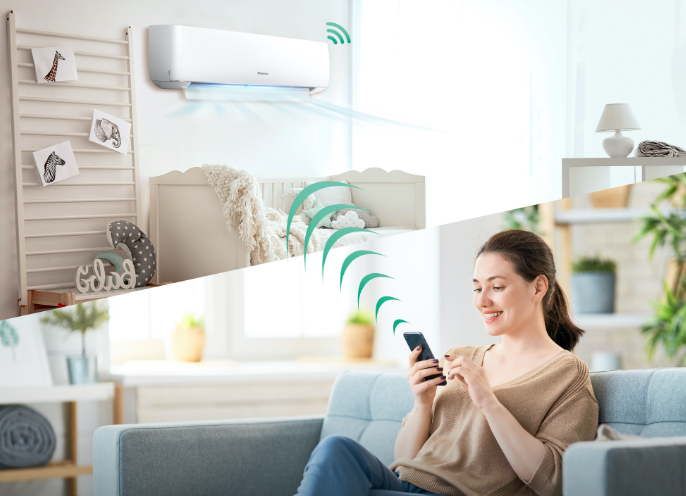 Hisense Energy Pro Air Conditioner - Wifi Control