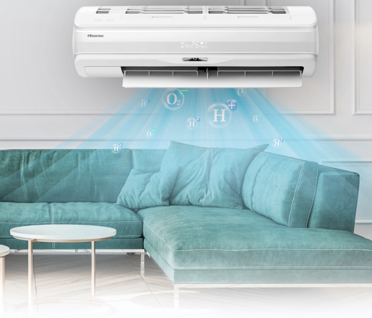 Hisense Silentium Pro - HI-NANO effectively remove dust, bacteria and virus