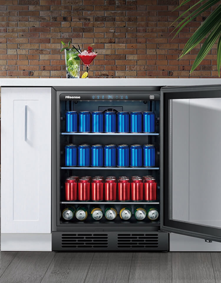 140 Can Beverage Cabinet JC-138YB