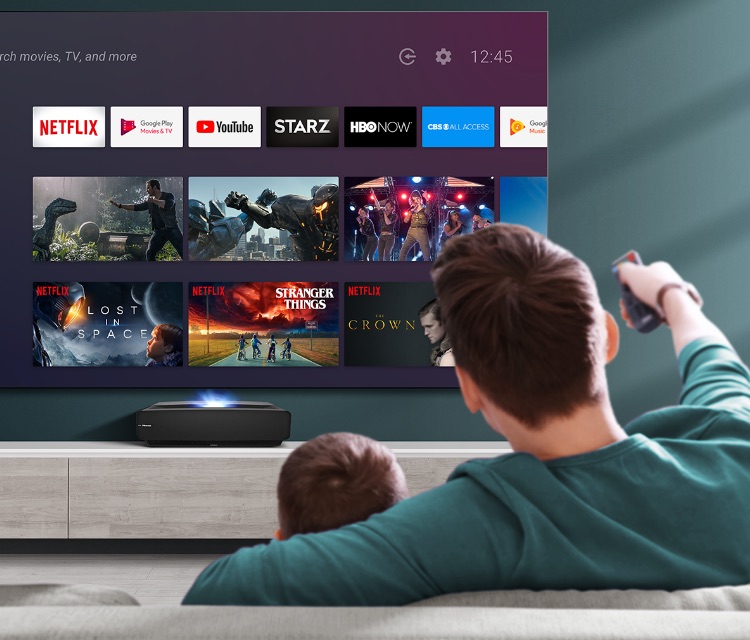 Hisense 100L5 - Android TV brings Comprehensive contents to the biggest screen