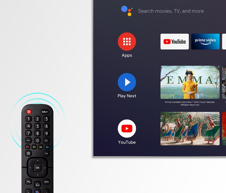 Hisense 120L5 - Watch what you love, control it with your voice