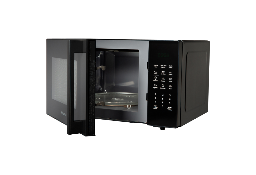 Hisense Freestanding Microwave H28MOBS8HGUK - Open View
