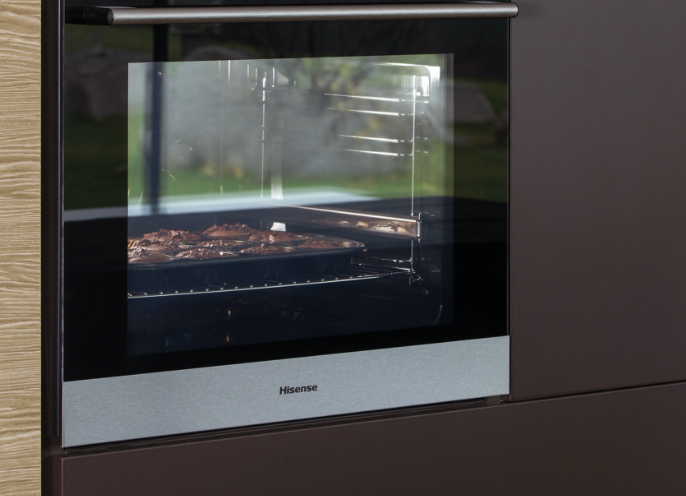 Hisense Built-in Combined Steam Oven BS5545AG - SAVES TIME
