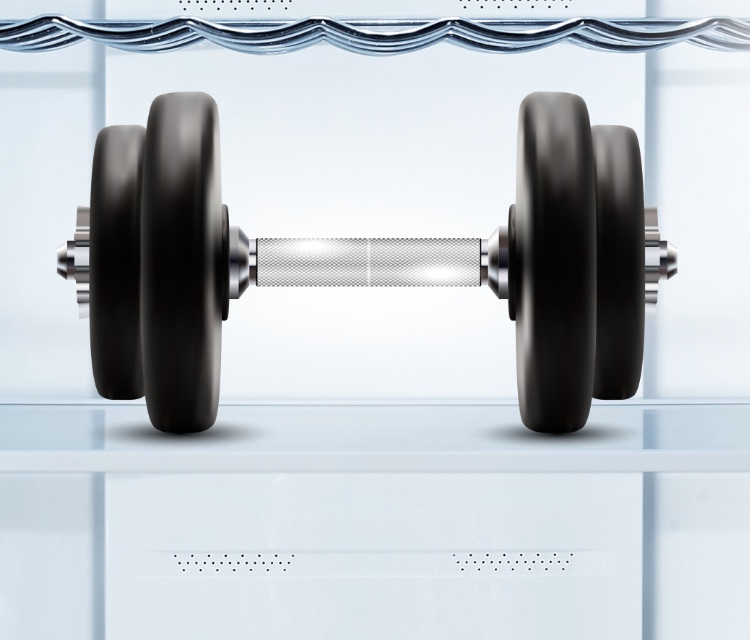 Hisense RM-43WC Refrigerator - Tempered Glass Shelve