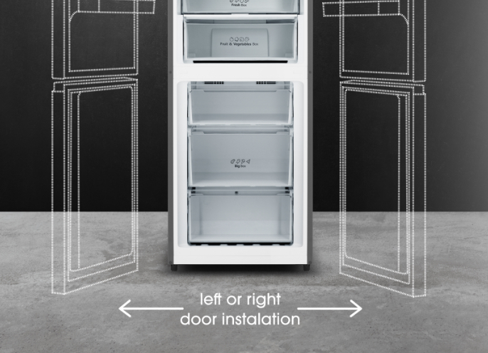 Hisense RM-43WC Refrigerator - Reversible Door