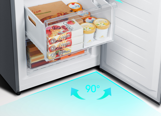 Hisense RM-43WC Refrigerator - Easy Open Drawer
