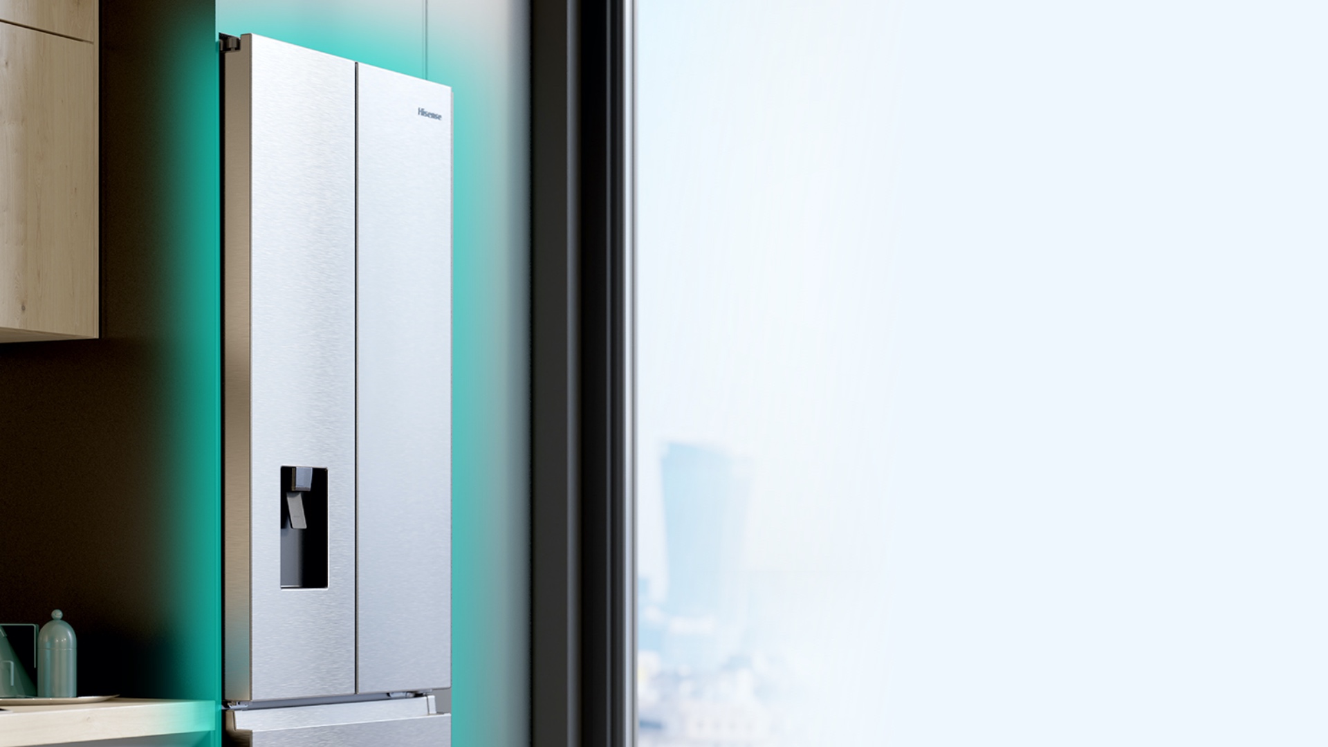 Hisense RM-63WC Refrigerator - Premium Flat Door Design