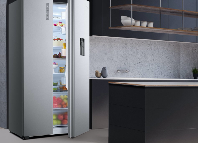 Hisense Refrigerator RC-67WS - Streamline Handle