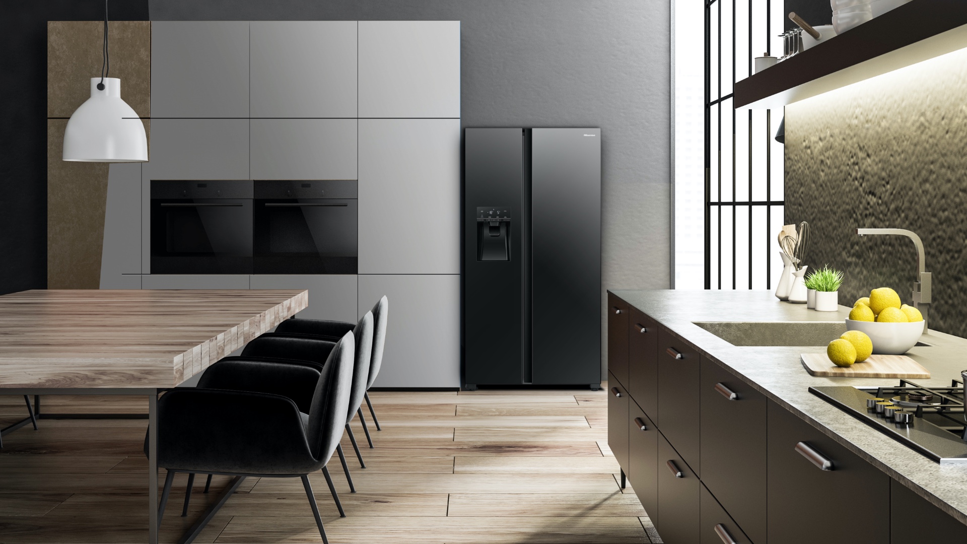 Hisense RC-70WS Refrigerator -   Premium Glass Door Design