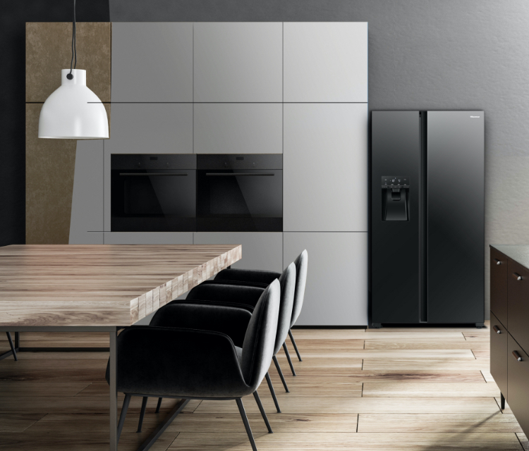 Hisense RC-70WS Refrigerator -   Premium Glass Door Design