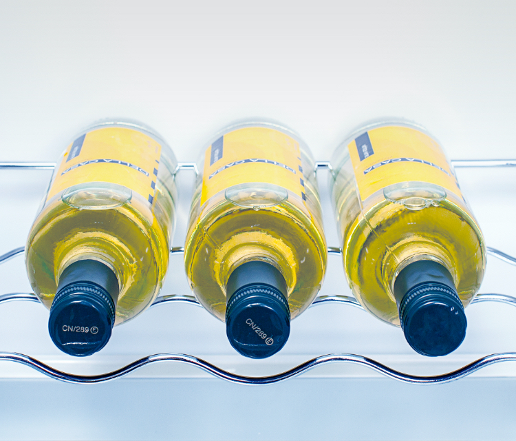 Hisense RC-70WS Refrigerator - Chrome Wine Rack