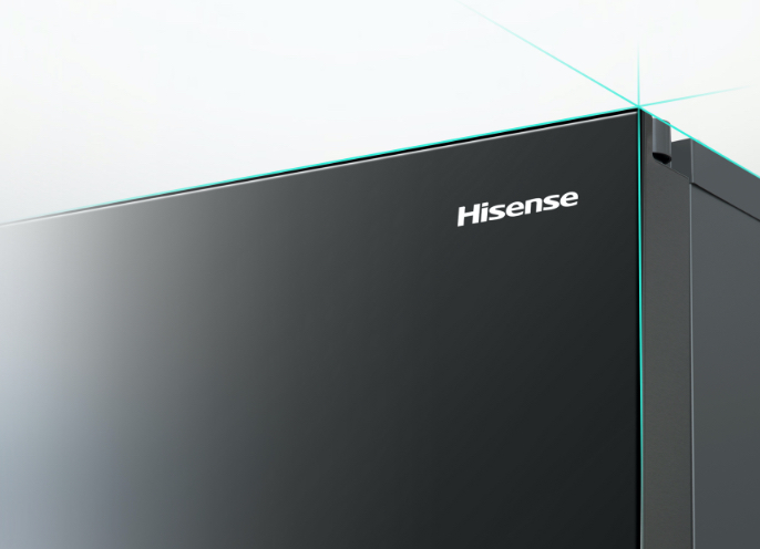 Hisense RC-70WS Refrigerator - Concealed Hinge