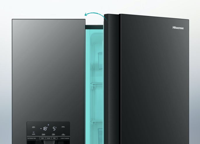 Hisense RC-70WS Refrigerator - Self-closing System