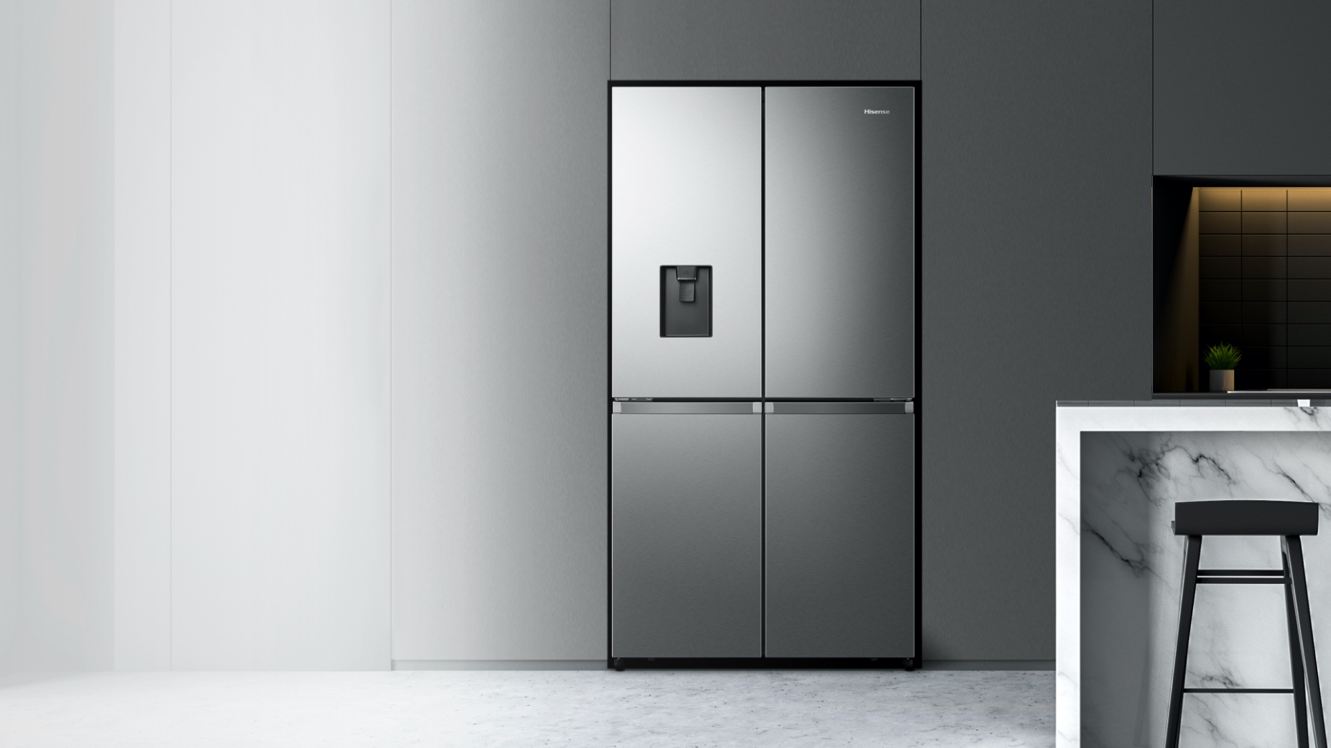 Hisense RC-73WC Refridgerator - Premium Flat Door Design