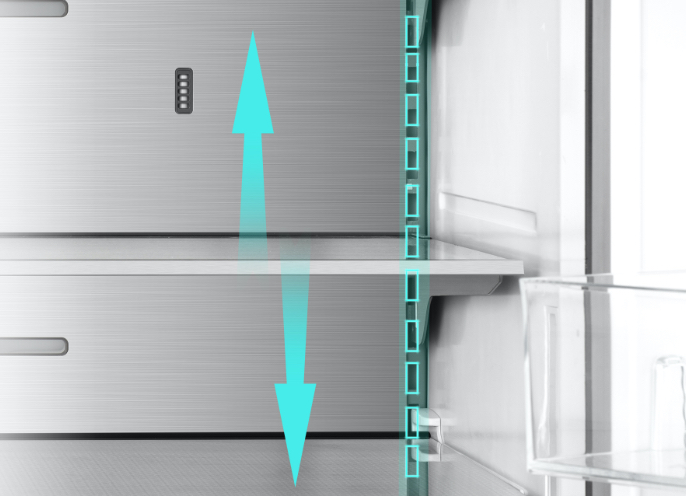 Hisense RC-73WC Refridgerator - Flexible Storage