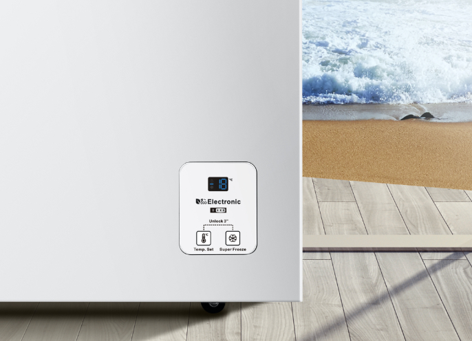 Hisense BD-199 Chest Freezer - Electronic Temperature Control