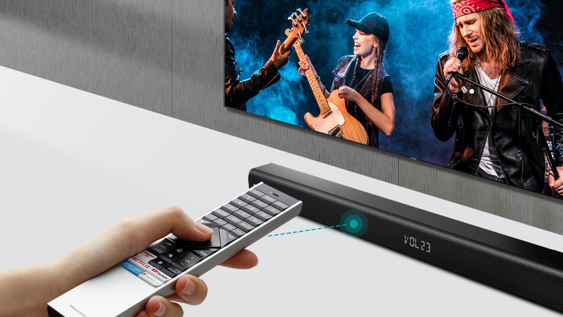 Hisense HS218 Soundbar -  Connectivity