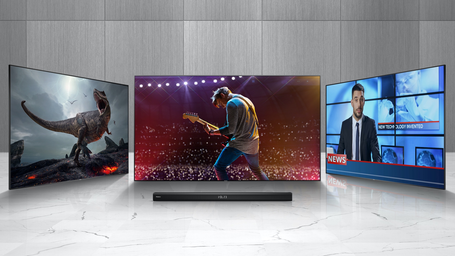 Hisense HS218 Soundbar - Multiple Audio Enhancements, Switch Freely