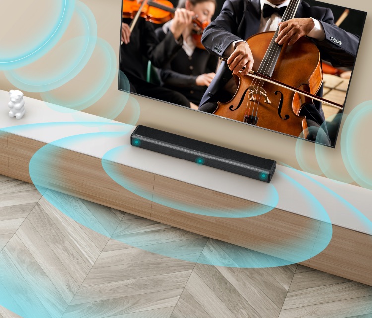 Hisense HS214 Soundbar - One Bar, but Never Miss Bass Details