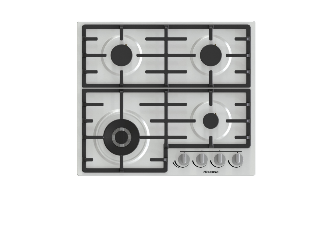 Hisense Gas Hob GM663XB - Top View
