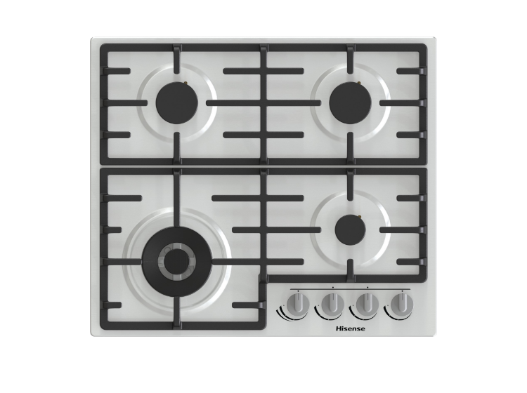 Hisense Gas Hob GM663XB - Top View
