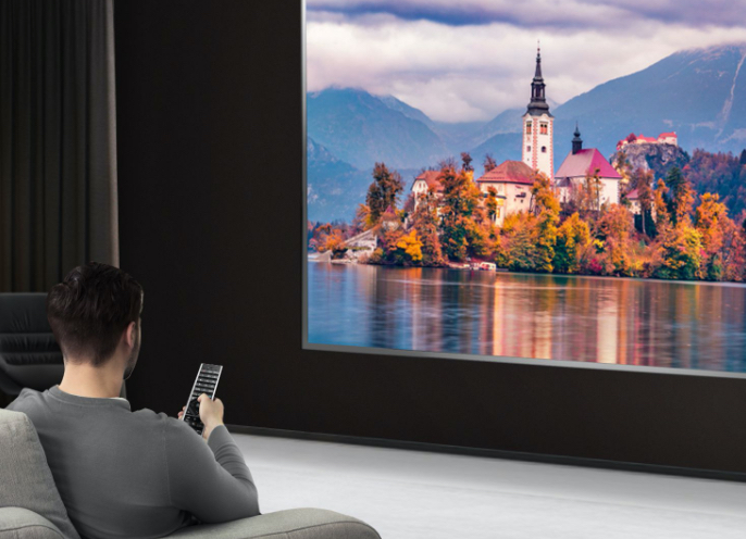 Hisense U9G TV - 75" TV Experience Image