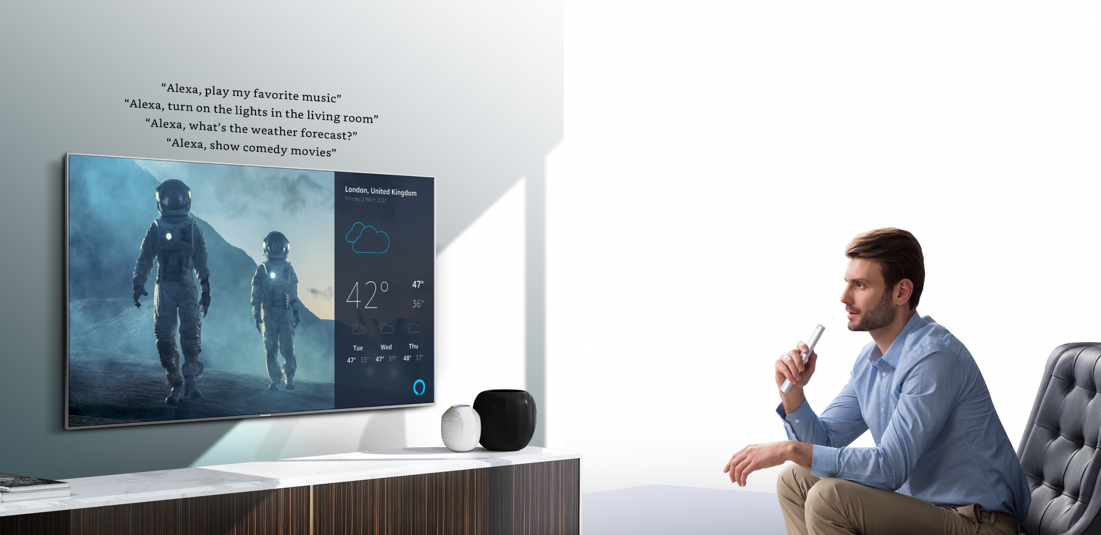 Hisense U7QF - Alexa Built-in