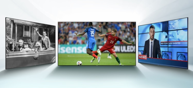 Hisense U7QF - Real time content specific optimization