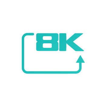 Hisense U80G - 8K Resolution Feature Icon