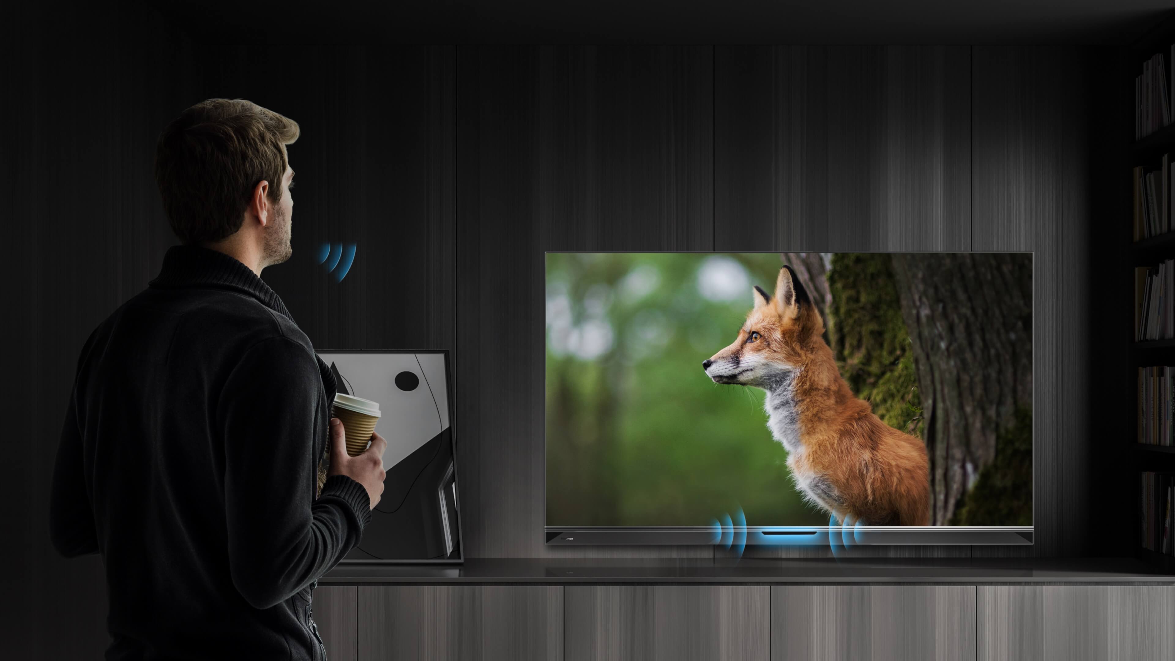 Hisense U9DG - Hands Free Easier Operation