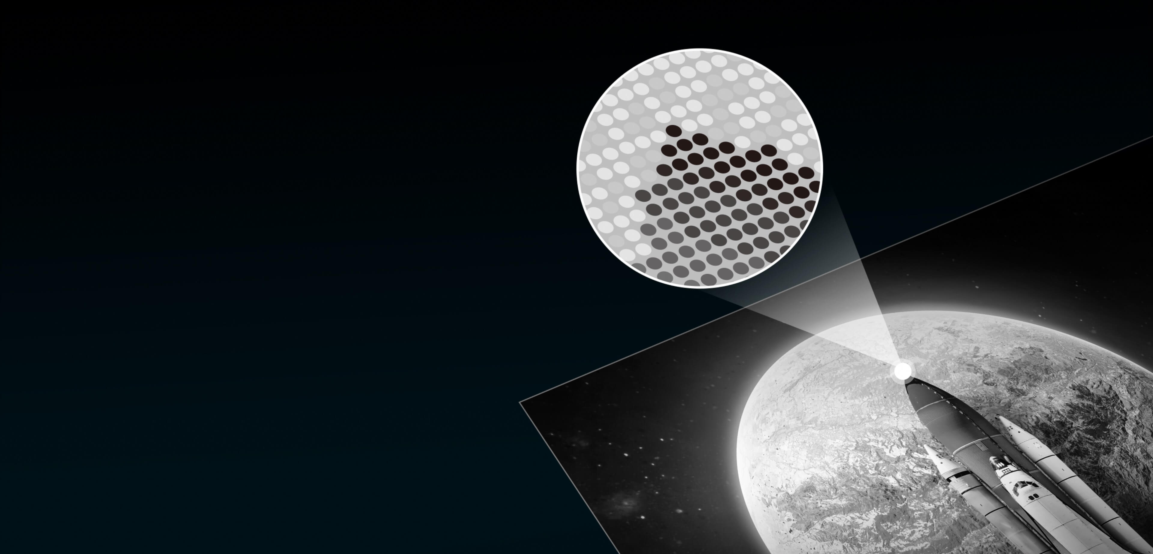 Hisense U9DG - Precise dimming for powerful contrast image