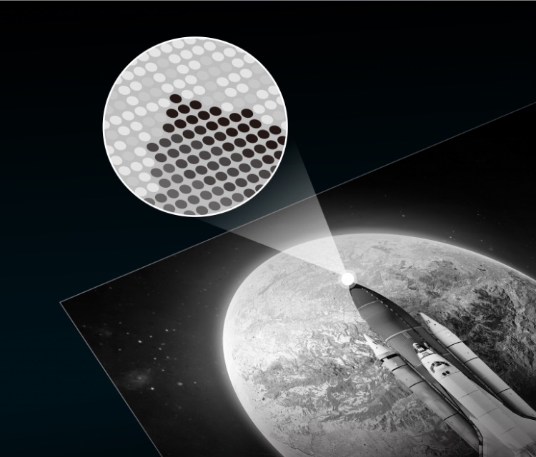 Hisense U9DG - Precise dimming for powerful contrast image - mobile