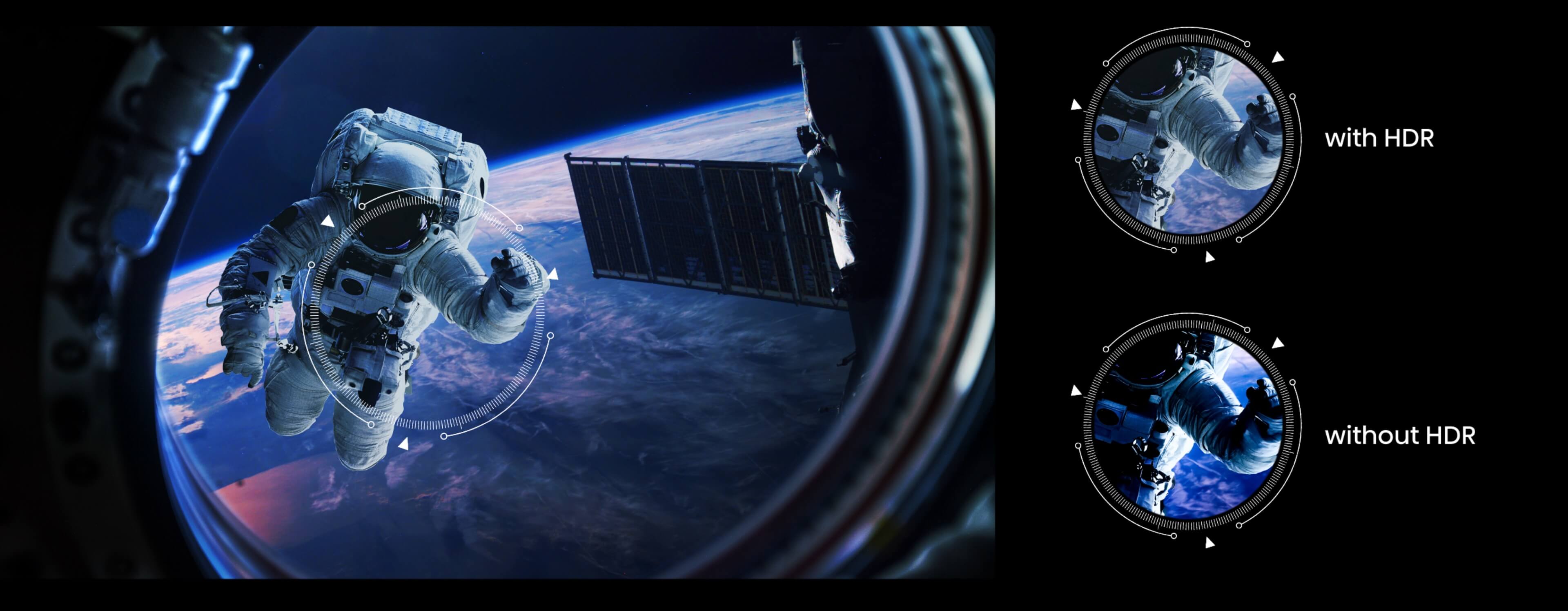 Hisense U9DG - Capture every detail in a dark scene image